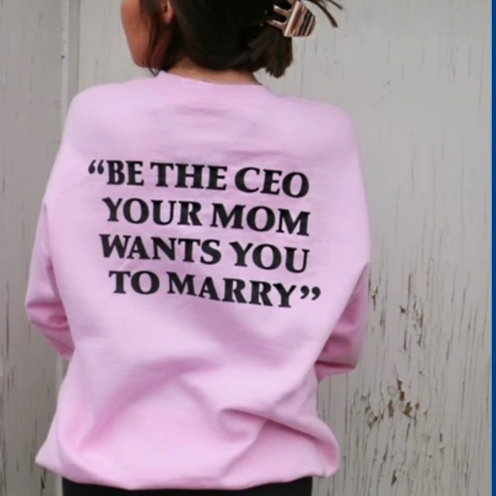 Young designer with positive messages